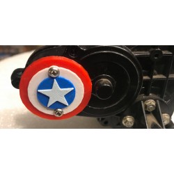 CPE-CAPAMMOTCVR: "Captain America" Embossed Motor Covers