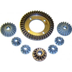 BS803-027:  Ground Pounder Hardened Steel Ring & Pinion Set