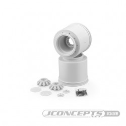 CPE-AGGRESSORw: JConcepts Aggressor LMT Wheels (x2) - White