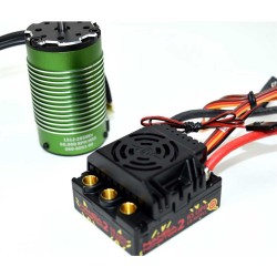 CPE-MMonster2_2650KV: Castle Creations Mamba Monster2 ESC w/ Sensored 1512-2650KV V2 Motor