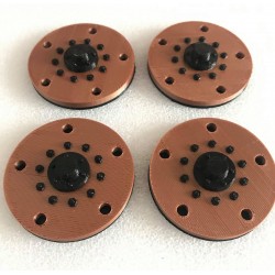 CPE-GD1WHL5: Grave Digger 1 style Clodbuster Wheel Inserts - 5 Hole
