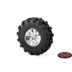 RC4WD 2.6" Black Rhino Blaster Aluminum Beadlocks w/ Genius Ignorante Tires - Set of 4
