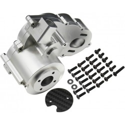 CPE-HRCLODAXLEs: Clodbuster Aluminum Gearcase - Silver