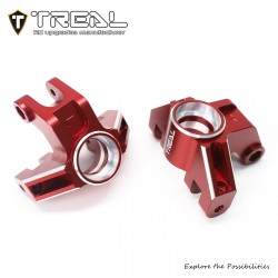 CPE-LMTREDKNUCK:  Losi LMT Front Steering Knuckle Set - Red