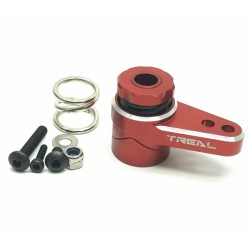 CPE-LMTREDSSAVER25T:  Treal 25T Aluminum Servo Saver Assembly - Red