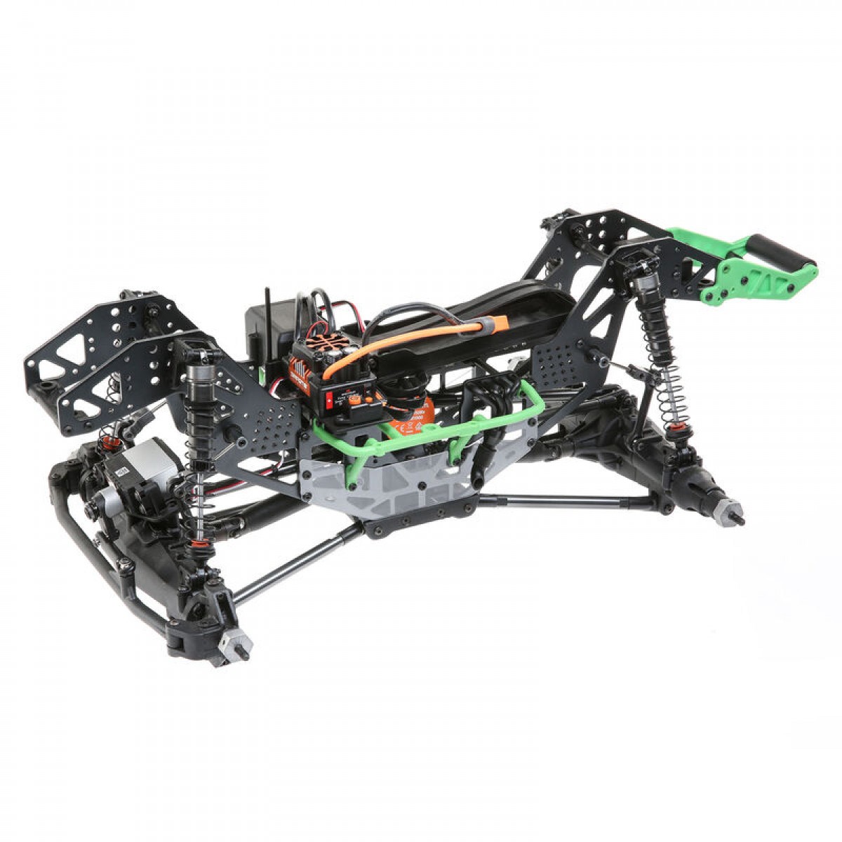 LMT 4X4 Solid Axle Monster Truck RTR, Grave DiggerGREEN