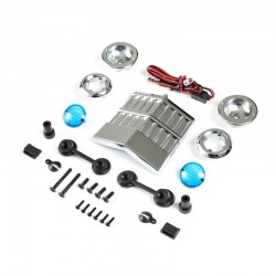 CPE-LOS240019: Grill and Front LED Headlight Set, Son Uva Digger: LMT