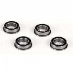 CPE-BEAR8x12x3.5F: Replacement 8x12x3.5mm Flanged Bearings (Pack of 4)