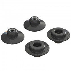 CPE-M5FLANGENUT: Flanged Lock Nut 5x8mm (4)