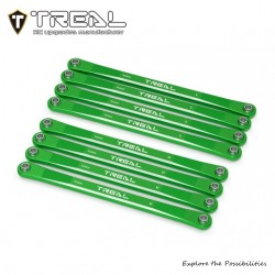 CPE-MINILMTLNK_EXT: Treal Mini LMT Machined Aluminum Extended Length 4-Link Set CPE-MINILMTLNK_EXT: Treal Mini LMT Machined Aluminum Extended Length 4-Link Set