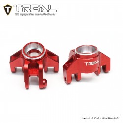 CPE-MINILMTREDKNUCK:  Losi Mini LMT Front Steering Knuckles - Red