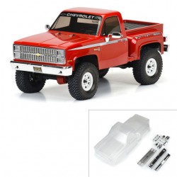 Pro-Line 1982 Chevy K-10 with Scale Molded Accessories Clear Body