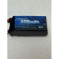 CPE-SCX24500_50C:  500mah 75C 3S 11.1v Axial SCX24 Battery