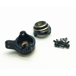 CPE-SCX24KNUCKLE:  Treal Axial SCX24 Machined Brass Steering Kunckle Set