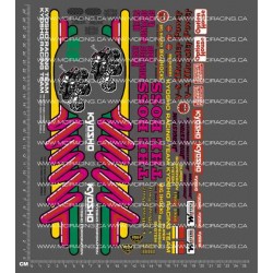 CPE-THEBOSSDECAL: Kyosho The Boss Decal Sheet