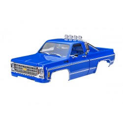 CPE-TRA9811_BLUE: Traxxas TRX4M Chevrolet K10 Body - Blue