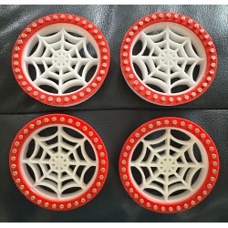 CPE-TRIBRING_SPIDER:  JConcepts Tribute “Spiderman” Wheel Inserts