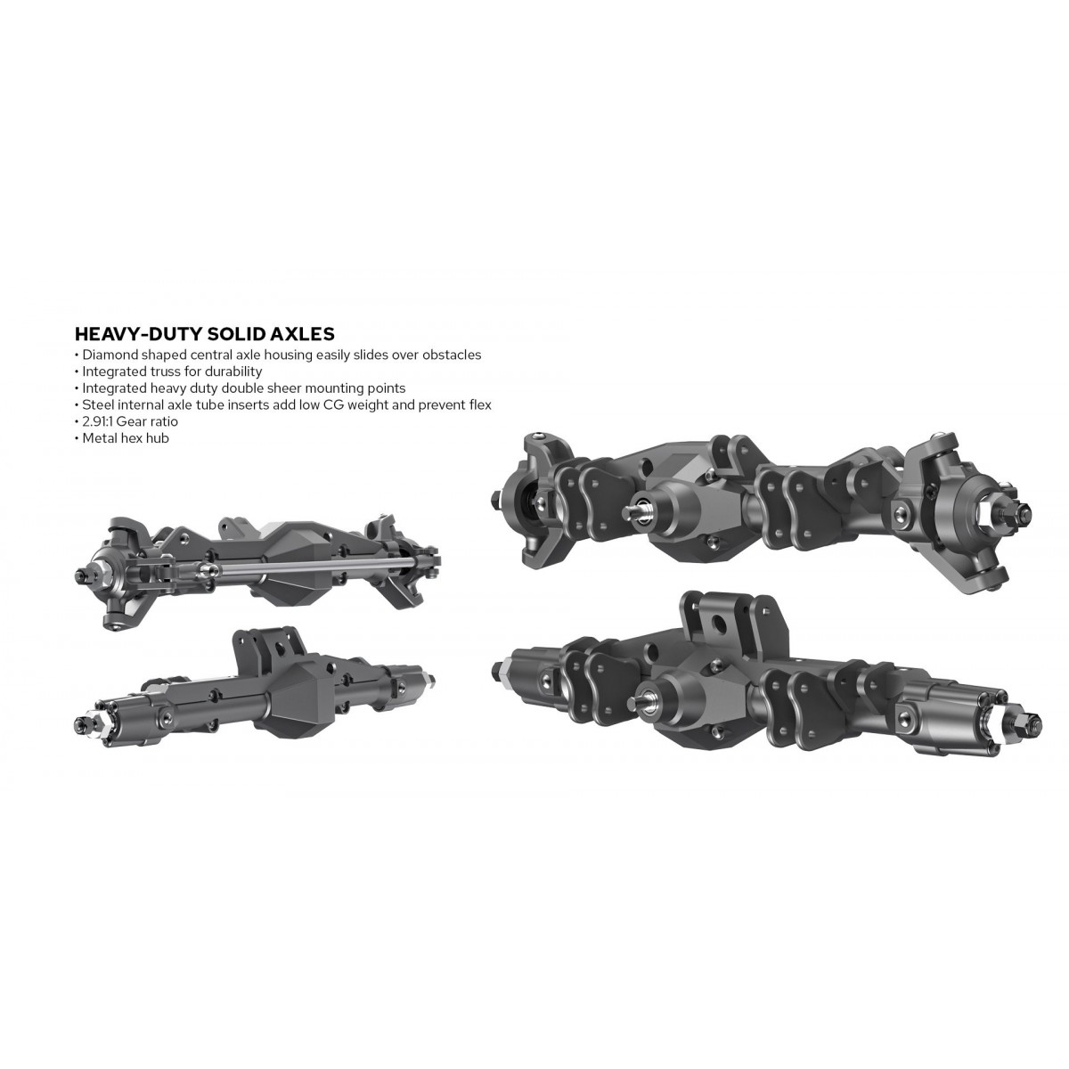 Wendigo XR247 Axle Kit